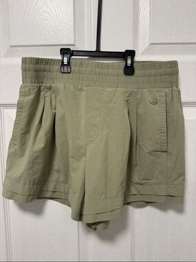 Calia Olive Elastic-Waist women’s Athletic Shorts